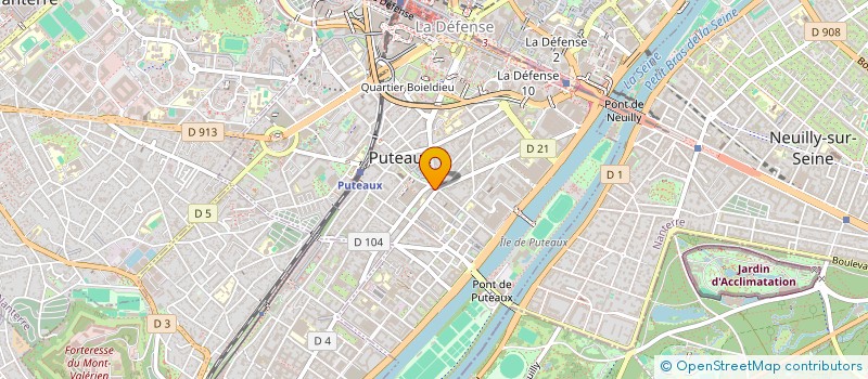 localisation de l'entreprise YONA'M  PUTEAUX