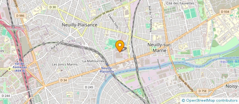 localisation de l'entreprise YONAN à NEUILLY-SUR-MARNE