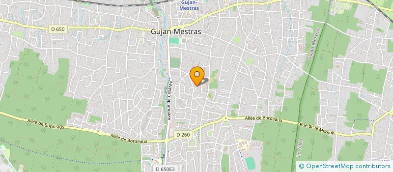 localisation de l'entreprise YONAT  GUJAN-MESTRAS