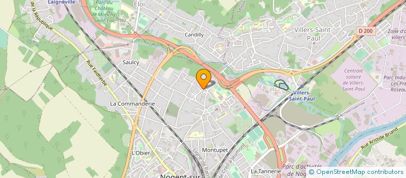 localisation de l'entreprise YONCA SARL à NOGENT-SUR-OISE