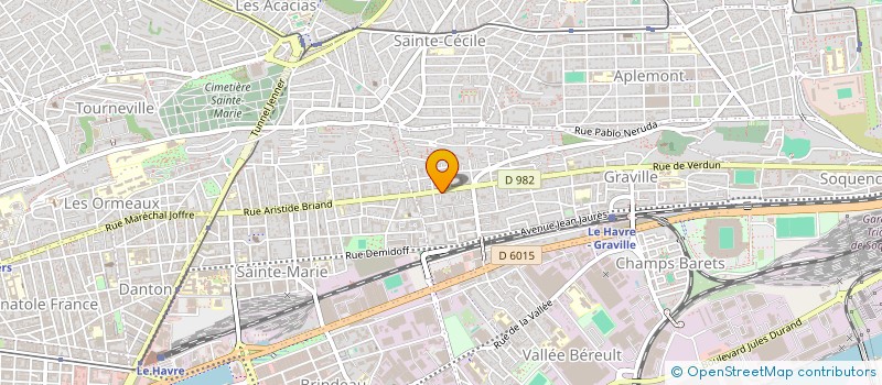 localisation de l'entreprise YONELYS GLOBAL LOGISTICS à LE HAVRE