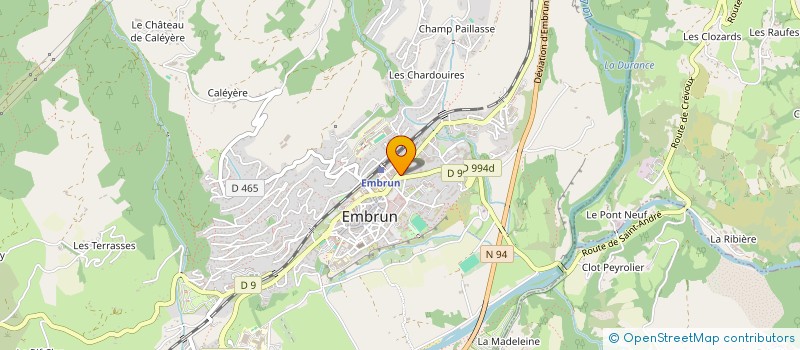 localisation de l'entreprise YONG QUAN  EMBRUN