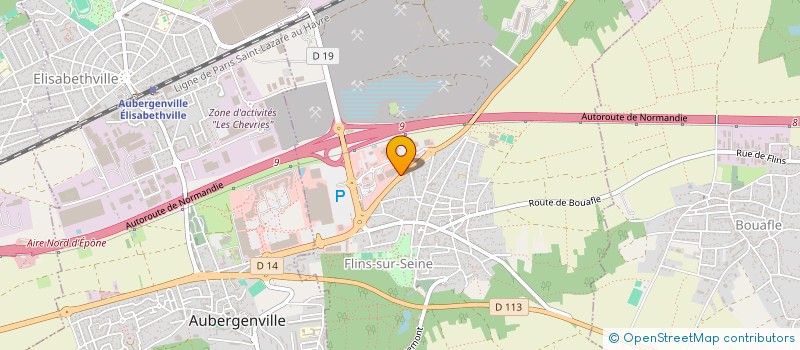 localisation de l'entreprise YONG XIN 2  FLINS-SUR-SEINE