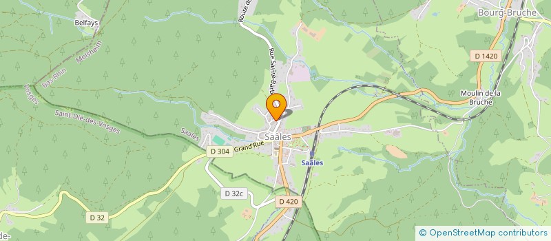 localisation de l'entreprise YONGBLOUTT LIONEL  SAALES