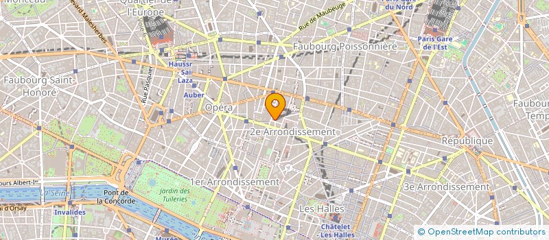 localisation de l'entreprise YONGHUI FR à PARIS