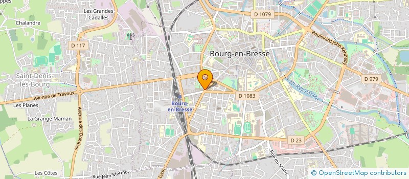 localisation de l'entreprise YONGXING SUSHI à BOURG-EN-BRESSE