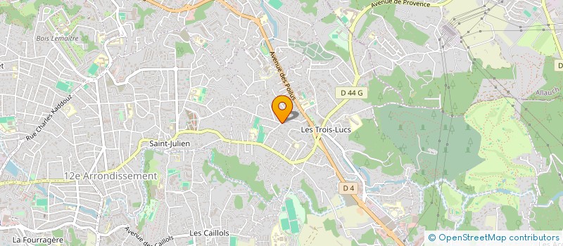 localisation de l'entreprise YONI à MARSEILLE