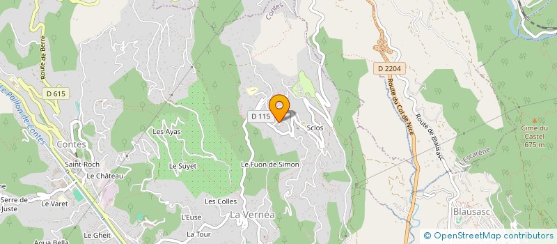 localisation de l'entreprise YONI  CONTES