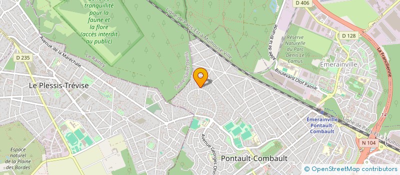 localisation de l'entreprise YONI  PONTAULT-COMBAULT