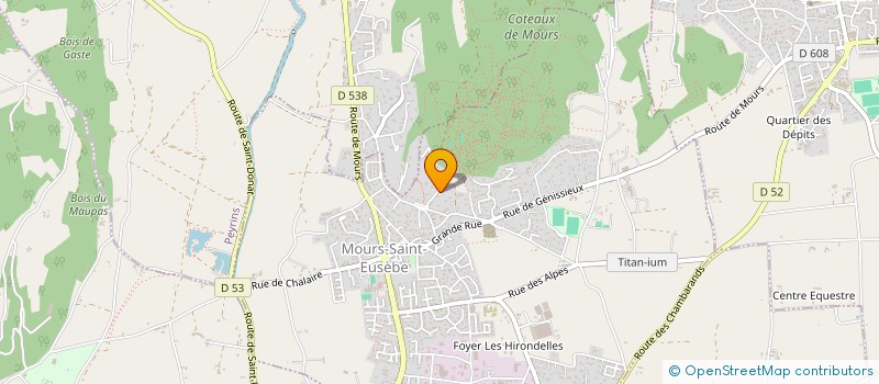 localisation de l'entreprise YONI  MOURS-SAINT-EUSEBE