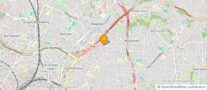 localisation de l'entreprise YONI ET DEXTER à MARSEILLE