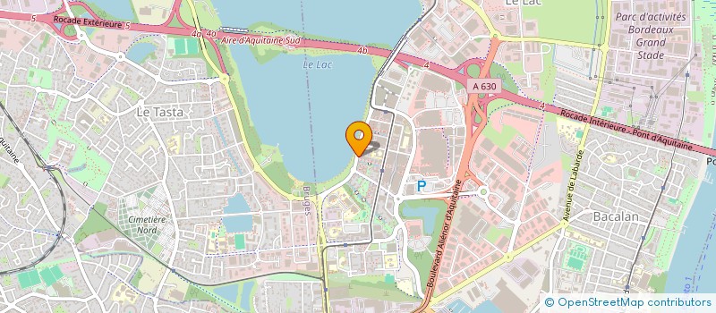 localisation de l'entreprise YONITE  BORDEAUX