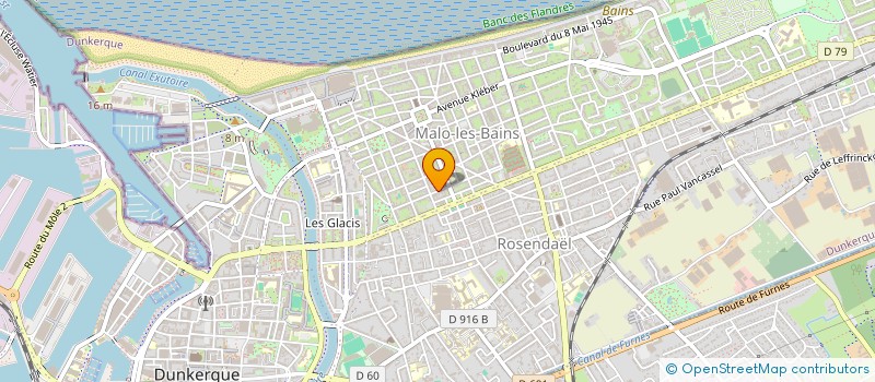 localisation de l'entreprise YONKO DUNKERQUE à DUNKERQUE