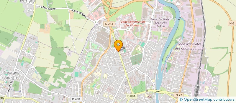 localisation de l'entreprise YONNE AUTOS à AUXERRE
