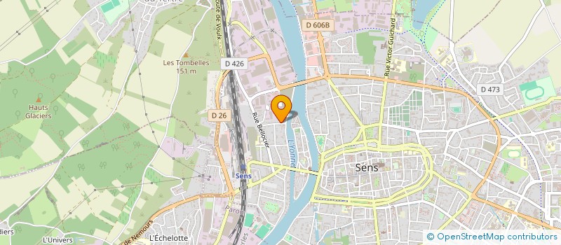 localisation de l'entreprise YONNE-ECHECS MASTERS ACADEMY à SENS