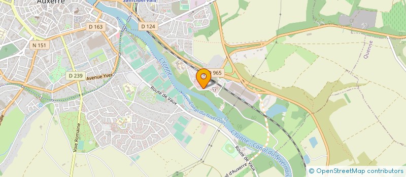 localisation de l'entreprise YONNE MEDIAS SERVICES à AUXERRE