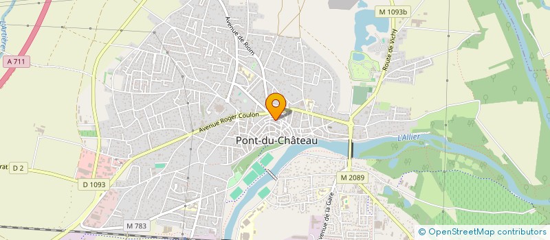 localisation de l'entreprise YONNI  PONT-DU-CHATEAU