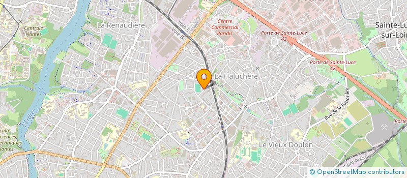localisation de l'entreprise YOO HYE BIN TAEKWONDO DOJANG à NANTES