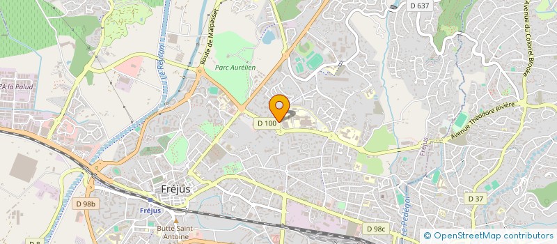 localisation de l'entreprise YOOHUP à FREJUS