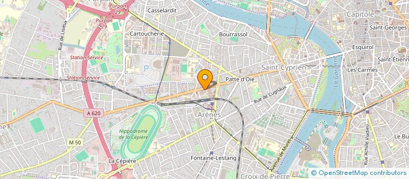 localisation de l'entreprise YOOLI  TOULOUSE