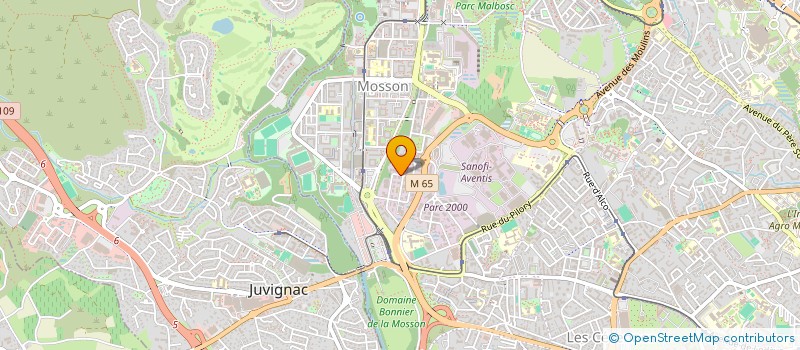 localisation de l'entreprise YOOMED à MONTPELLIER