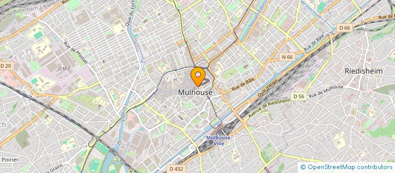 localisation de l'entreprise YOOMI K BEAUTY 2  MULHOUSE