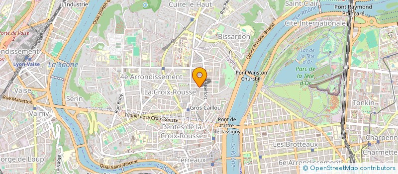 localisation de l'entreprise YOON BI à LYON