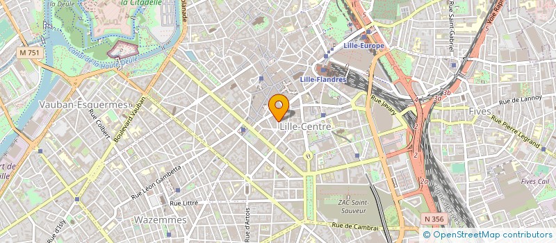 localisation de l'entreprise YOP CITY LA JOIE à LILLE