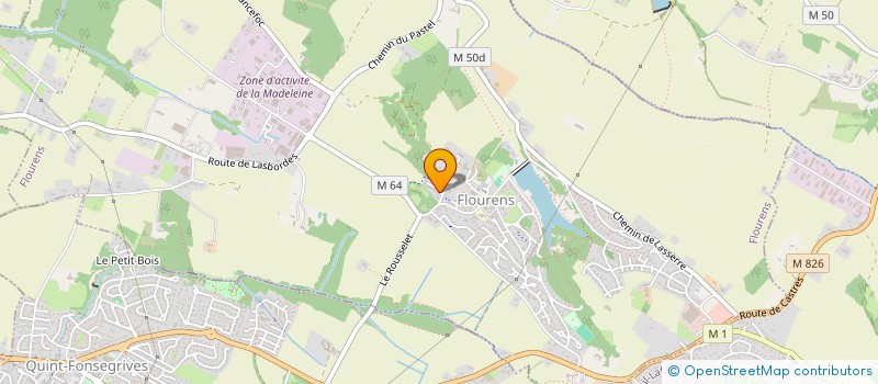 localisation de l'entreprise YOP MEDICAL  QUINT