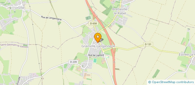 localisation de l'entreprise YOP SERVEUR  GRAINVILLE-LANGANNERIE