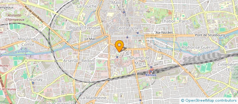 localisation de l'entreprise YOP TELECOM  RENNES