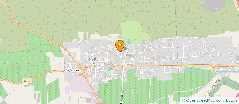 localisation de l'entreprise YOPA  LA FARE-LES-OLIVIERS