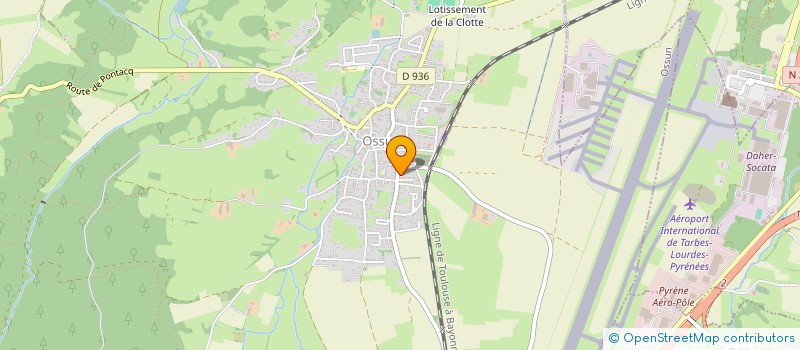 localisation de l'entreprise YOPALEHUNI  OSSUN