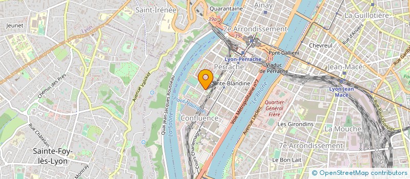 localisation de l'entreprise YOPBOX PRODUCTIONS  LYON