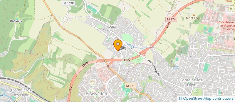 localisation de l'entreprise YOPE  DAIX