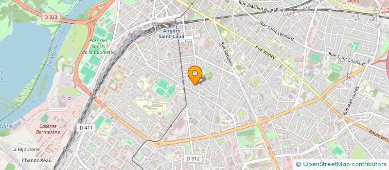 localisation de l'entreprise YOPEA  ANGERS