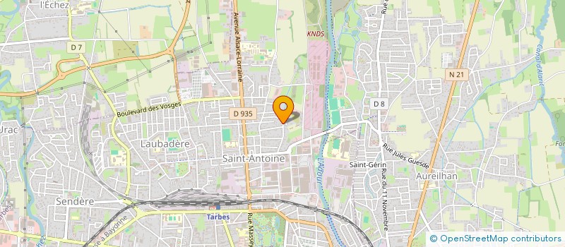 localisation de l'entreprise YOPRORADIO  TARBES