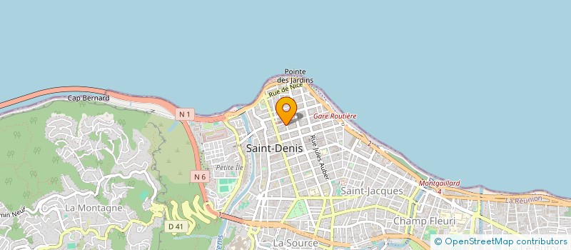 localisation de l'entreprise YOR LODGE à SAINT-DENIS
