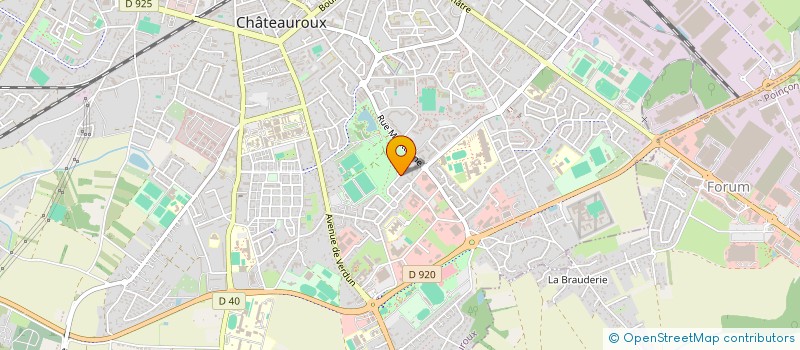 localisation de l'entreprise YORCK.GRP à CHATEAUROUX