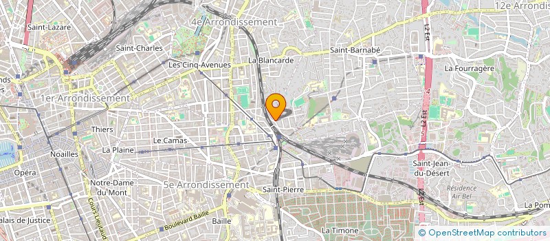 localisation de l'entreprise YORDA  ROUSSET