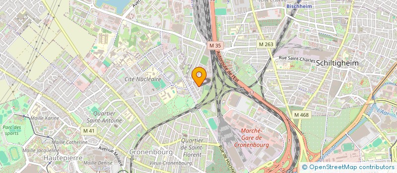 localisation de l'entreprise YORHAN TAXI ET PRESTATIONS  STRASBOURG