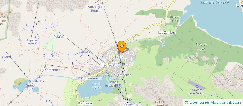 localisation de l'entreprise YORIN  TIGNES