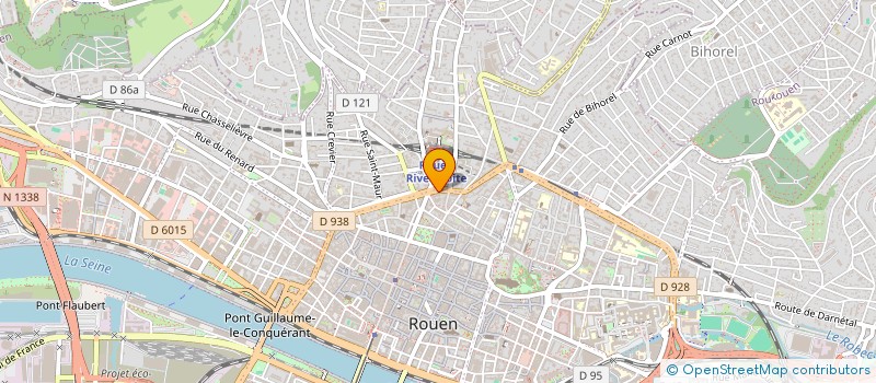 localisation de l'entreprise YORK  ROUEN