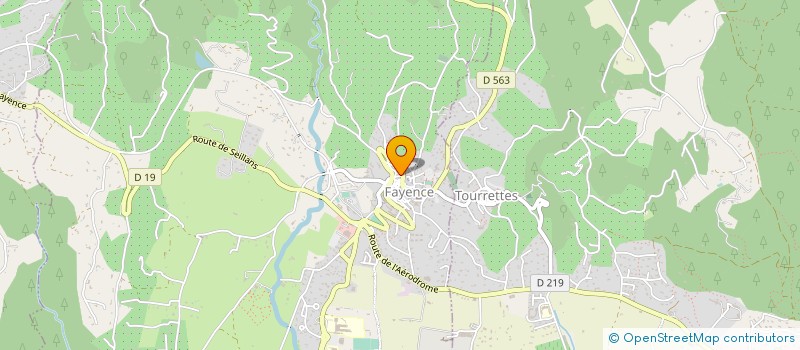 localisation de l'entreprise YORK AGENCEMENT à FAYENCE