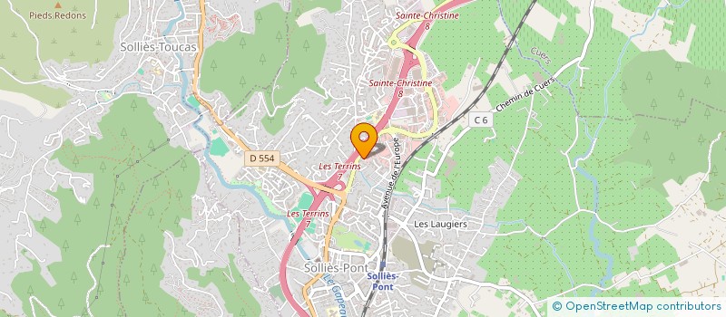 localisation de l'entreprise YORK INTERNATIONAL  SOLLIES-PONT