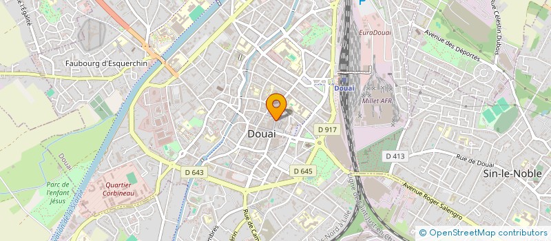 localisation de l'entreprise YORO  DOUAI