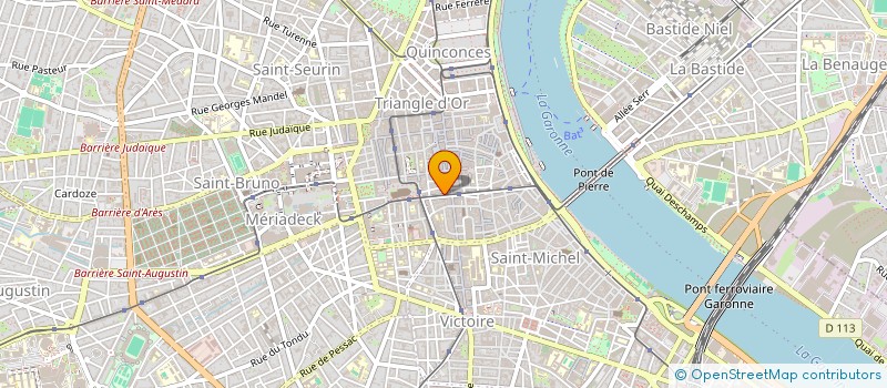 localisation de l'entreprise YOROKONDE à BORDEAUX