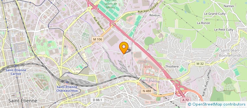 localisation de l'entreprise YORUK AUTO  SAINT-ETIENNE