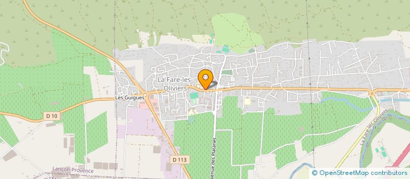 localisation de l'entreprise YORUS CONSULTING  LA FARE-LES-OLIVIERS