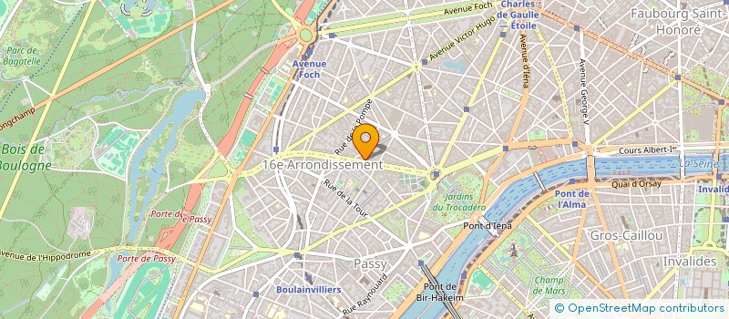 localisation de l'entreprise YOSA HOLDING  PARIS